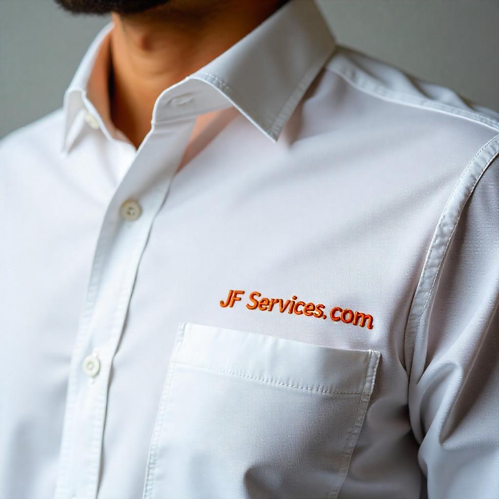 Chemise brodée